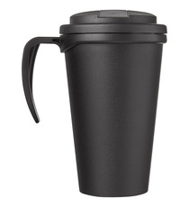 Mug isolant Americano® grande 350 ml avec couvercle anti fuites publicitaire