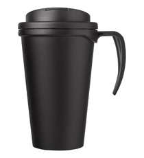 Mug isolant Americano® grande 350 ml avec couvercle anti fuites publicitaire