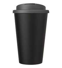 Gobelet Americano® Eco recyclé publicitaire de 350ml avec couvercle anti-déversement