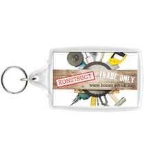 Grand porte-clefs publicitaire Orca en plastique Made in Europe