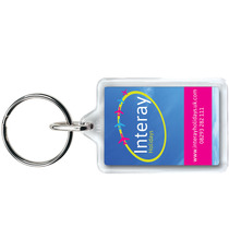 Porte-clefs publicitaire plastique Midi compact Made in Europe