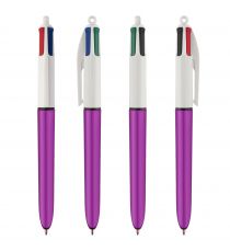 Stylo 4 couleurs publicitaire BIC Shine