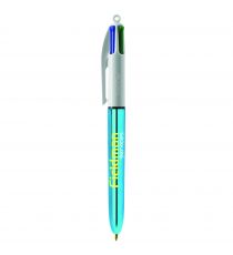 Stylo 4 couleurs publicitaire BIC Shine