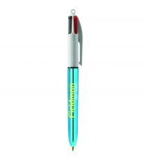 Stylo 4 couleurs publicitaire BIC Shine