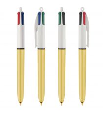 Stylo 4 couleurs publicitaire BIC Shine