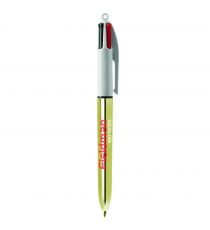 Stylo 4 couleurs publicitaire BIC Shine