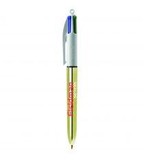 Stylo 4 couleurs publicitaire BIC Shine