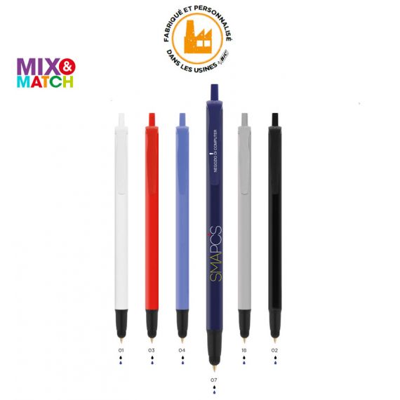 Stylo publicitaire BIC M10 Clic, Stylo marqué