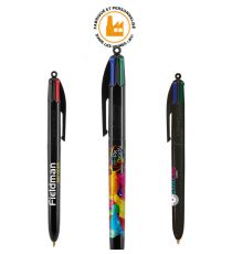 Stylo Bic® Personnalisé '4 Couleurs' Fashion