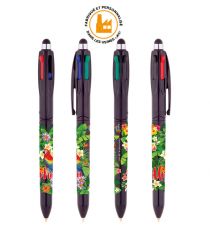 Stylo Bic 4 couleurs personnalisé Stylus