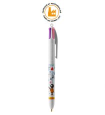 Stylos BIC® Fashion personnalisés 4 couleurs britePix