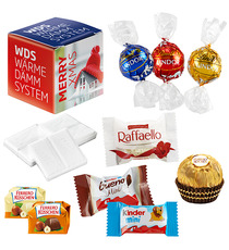 Mini-cube chocolat publicitaire