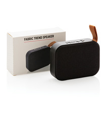 Enceinte avec tissu publicitaire