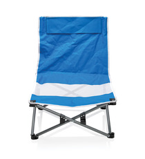 Chaise publicitaire de plage pliable