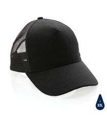 Casquette publicitaire de routier 5 panneaux coton recyclé Impact AWARE™