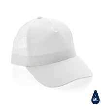 Casquette publicitaire de routier 5 panneaux coton recyclé Impact AWARE™