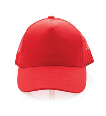 Casquette publicitaire de routier 5 panneaux coton recyclé Impact AWARE™