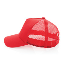 Casquette publicitaire de routier 5 panneaux coton recyclé Impact AWARE™