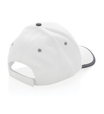 Casquette publicitaire contraste 6 panneaux coton recyclé Impact AWARE™