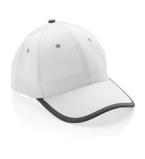 Casquette publicitaire contraste 6 panneaux coton recyclé Impact AWARE™