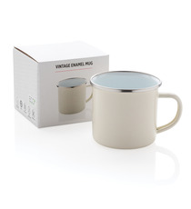 Tasse en émail publicitaire 350 ml