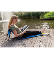 Chaise longue de plage pliable publicitaire