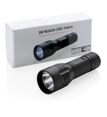 Lampe torche publicitaire CREE 3 W medium