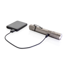 Lampe torche publicitaire 3W rechargeable