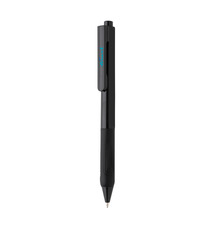 Stylo publicitaire X9 avec grip silicone