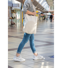 Sac publicitaire shopping type Tote bag Impact en coton recyclé AWARE™ écologique