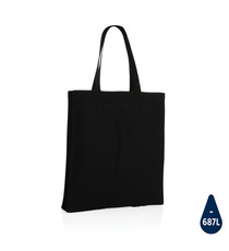 Sac publicitaire tote en coton recyclé avec fond amovible Impact AWARE™