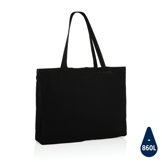 Sac publicitaire shopping en coton recyclé 145 gr Impact AWARE™