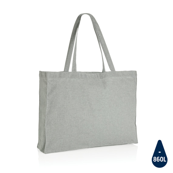 Sac publicitaire shopping en coton recyclé 145 gr Impact AWARE™