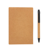 Carnet publicitaire A6 de notes autocollantes avec stylo