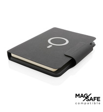 Carnet publicitaire de notes A5 avec chargeur magnétique 10 W Artic