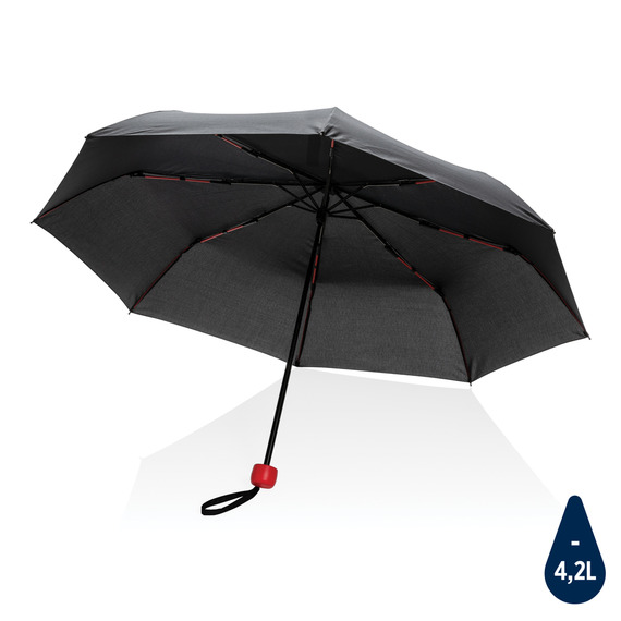 Mini parapluie publicitaire  20.5" en rPET 190T Impact AWARE™
