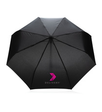 Parapluie publicitaire 21" automatique en rPET 190T Impact AWARE™