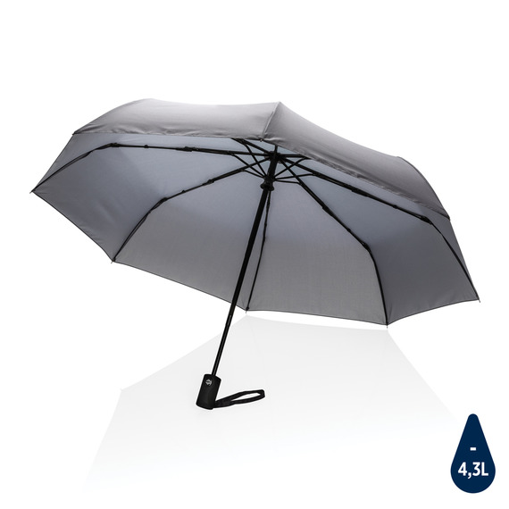 Parapluie publicitaire 21" automatique en rPET 190T Impact AWARE™