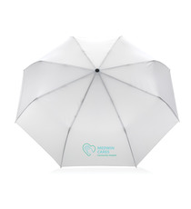 Parapluie publicitaire 21" automatique en rPET 190T Impact AWARE™