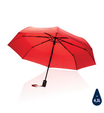 Parapluie publicitaire 21" automatique en rPET 190T Impact AWARE™