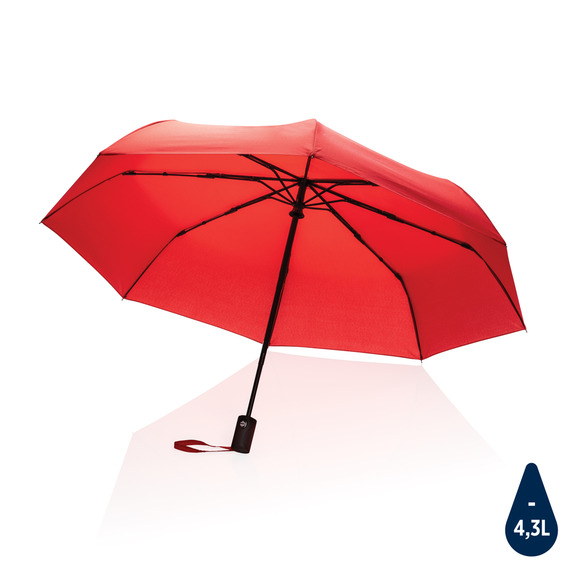 Parapluie publicitaire 21" automatique en rPET 190T Impact AWARE™