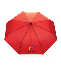 Parapluie publicitaire 21" automatique en rPET 190T Impact AWARE™