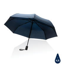 Parapluie publicitaire 21" automatique en rPET 190T Impact AWARE™