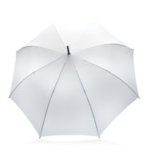 Parapluie publicitaire 27" en rPET et bambou ouverture auto Impact AWARE™