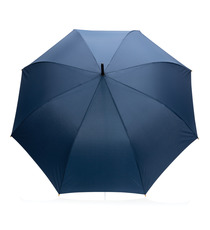 Parapluie publicitaire 27" en rPET et bambou ouverture auto Impact AWARE™