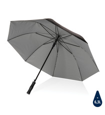 Parapluie publicitaire 27" rPET bi couleur ouverture auto Impact AWARE™