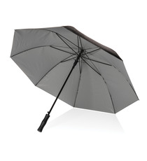 Parapluie publicitaire 27" rPET bi couleur ouverture auto Impact AWARE™