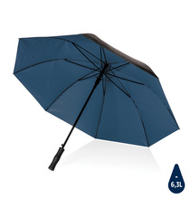 Parapluie publicitaire 27" rPET bi couleur ouverture auto Impact AWARE™