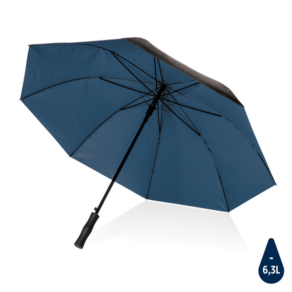 Parapluie publicitaire 27" rPET bi couleur ouverture auto Impact AWARE™