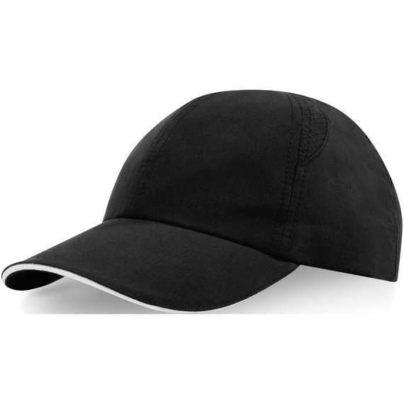 Casquette publicitaire sandwich 6 panneaux Morion GRS recyclée ajustable